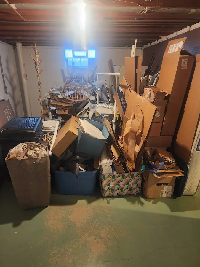 Roll-off dumpster container at job site for Roll Off Dumpster Rental in Pearsall